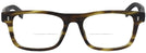 Square Brown/Olive Hugo Boss 0928 Bifocal View #2