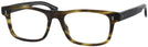 Square Brown/Olive Hugo Boss 0928 Single Vision Full Frame View #1