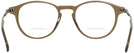 Round Brown Hugo Boss 0932 Bifocal View #4