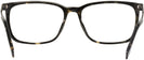 Square Black Havana Hugo Boss 0995 Progressive No-Lines View #4