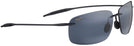 Rectangle Black / Grey Lens Maui Jim Breakwall 422 View #1