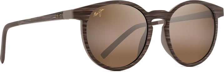 Round Brown Stripe/HCL Lens Maui Jim Kiawe 809 View #1