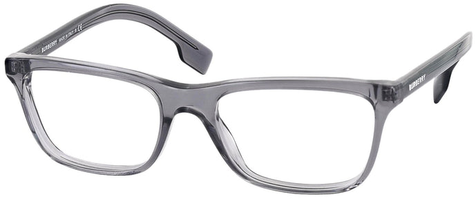 Rectangle  Burberry 2292 Single Vision Full Frame View #1