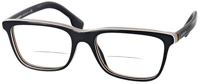 Rectangle Multi Layer Black Burberry 2292L Bifocal View #1