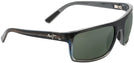 Rectangle Marlin/grey Lens Maui Jim Byron Bay 746 Bifocal Reading Sunglasses View #1