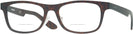 Rectangle Matte Havana Carrera 5541 Bifocal View #1