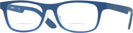 Rectangle Matte Blue Carrera 5541 Bifocal View #1