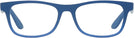 Rectangle Matte Blue Carrera 5541 Single Vision Full Frame View #2
