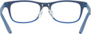 Rectangle Matte Blue Carrera 5541 Single Vision Full Frame View #4
