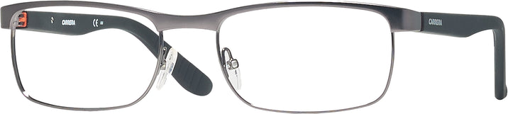 Rectangle Matte Ruthenium Carrera 8802 Computer Style Progressive View #1