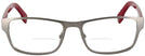 Square Matte Ruthenium Carrera 1100-V Bifocal View #2