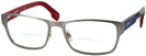 Square Matte Ruthenium Carrera 1100-V Bifocal View #1