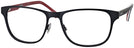 Square Matte Black Carrera 1104V Computer Style Progressive View #1