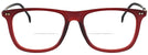 Square Opal Burgundy Carrera 144V Bifocal View #2