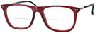 Square Opal Burgundy Carrera 144V Bifocal View #1