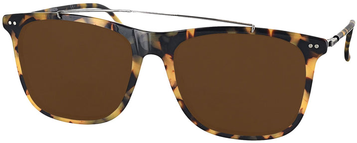 Square Havana Ruthenium Carrera 150S Progressive No Line Reading Sunglasses View #1