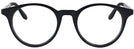 Round Shiny Black Carrera 5544 Single Vision Full Frame View #2