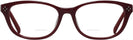 Oval Bordeaux/red Chloe 2651A Bifocal View #2