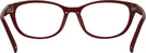 Oval Bordeaux/red Chloe 2651A Computer Style Progressive View #4