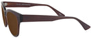 Wayfarer Matte Brown Chloe Progressive No Line Reading Sunglasses View #3