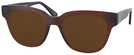 Wayfarer Matte Brown Chloe Progressive No Line Reading Sunglasses View #1