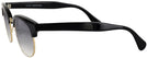 ClubMaster Black Hathaway Progressive No Line Reading Sunglasses with Gradient View #3
