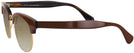 ClubMaster Cocoa Hathaway Bifocal Reading Sunglasses with Gradient View #3