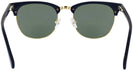 ClubMaster Navy Maxwell Progressive No Line Reading Sunglasses View #4