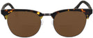 ClubMaster Tortoise Maxwell Bifocal Reading Sunglasses View #2