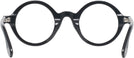 Round Black Eton Progressive No-Lines View #4
