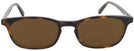 Oval Tortoise Lerner Progressive No Line Reading Sunglasses View #2