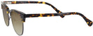 ClubMaster Tortoise Maxwell Progressive No Line Reading Sunglasses with Gradient View #3