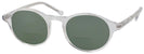 Round Crystal Oscar Bifocal Reading Sunglasses View #1