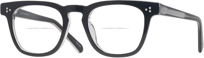 Square Black Wycliff Bifocal View #1