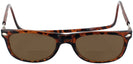 Wayfarer Tortoise CliC Ashbury Bifocal Reading Sunglasses View #2