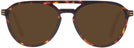 Aviator Dark Tortoise Canali CO206 Progressive No Line Reading Sunglasses View #2