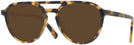 Aviator Tokyo Tortoise Canali CO206 Progressive No Line Reading Sunglasses View #1