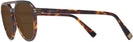 Aviator Dark Tortoise Canali CO206 Bifocal Reading Sunglasses View #3