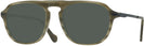 Square Olive Horn/black Canali CO219A Progressive No Line Reading Sunglasses View #1