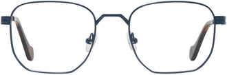 Canali CO321 reading glasses. color: Navy
