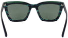 Cat Eye Emerald Coach 8203 Progressive No Line Reading Sunglasses View #4