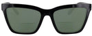 Square Black/blue Coach 8208 Bifocal Reading Sunglasses View #2