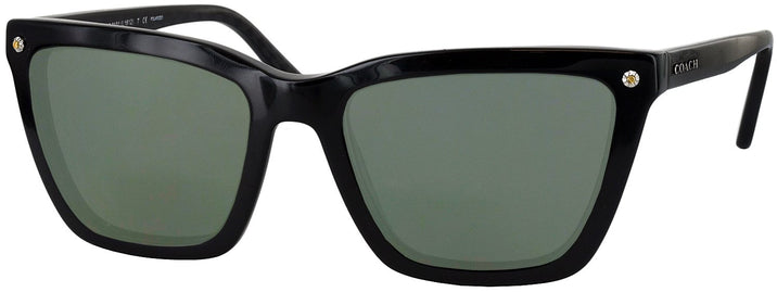 Cat Eye Black Coach 8191 Progressive No Line Reading Sunglasses View #1