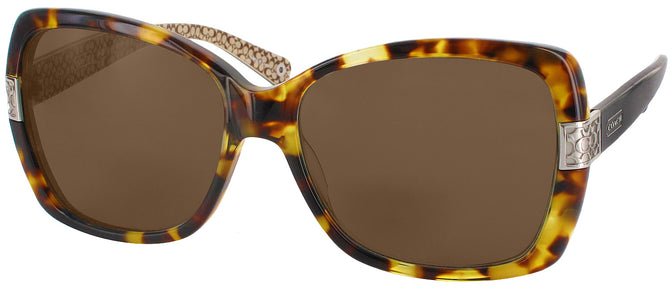  Coach 8004 Progressive No Line Reading Sunglasses View #1