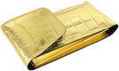  Metallic Gold Embossed Leather Duo Case View #2