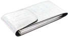  Metallic Silver Embossed Leather Duo Case View #2