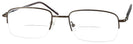 Rectangle Brown Eurospec 31 Bifocal View #1