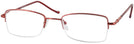 Rectangle Red Eurospec 32 Single Vision Full Frame View #1