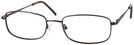 Rectangle Brown Eurospec 42 Progressive No-Lines View #1