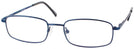 Rectangle Blue Eurospec 43 Single Vision Full Frame View #1